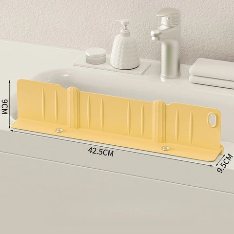 2 in 1 Kitchen Sink Splash Protector with Draining Rack