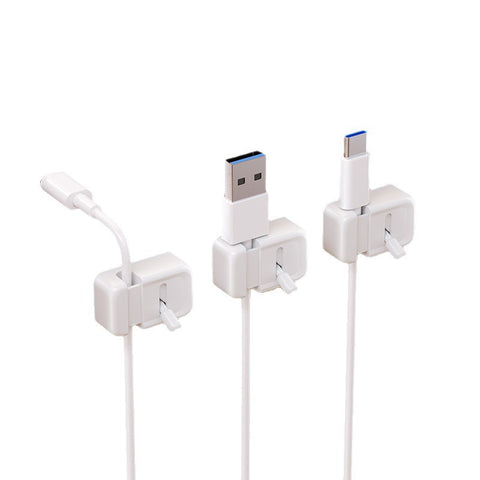 Desk cable organizer holder clips (Pack of 10)