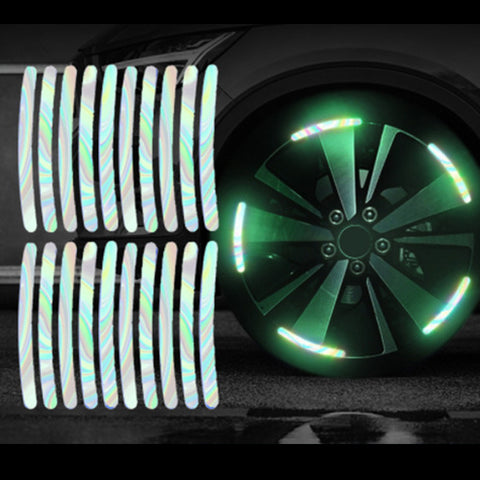 20pcs Night Safety Warning Car Stickers