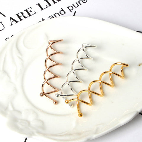 10pcs Spiral Twist Hair Pins