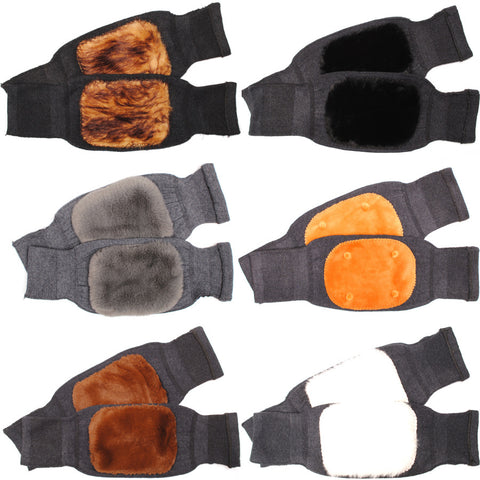 Pair of Wool Knee Pads