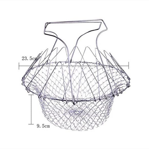 Folding Fried Net Basket