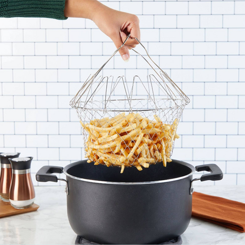 Folding Fried Net Basket