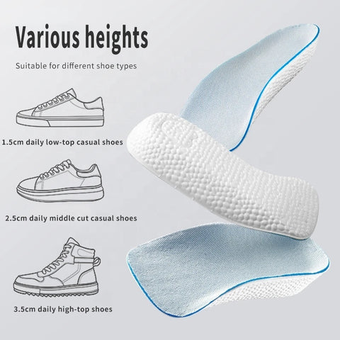 2pcs Invisible Height Increasing Insole