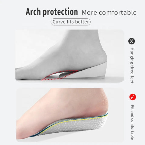 2pcs Invisible Height Increasing Insole