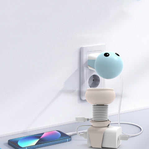 Portable Winding Anti-folding case