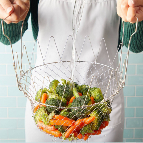 Folding Fried Net Basket