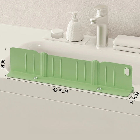 2 in 1 Kitchen Sink Splash Protector with Draining Rack